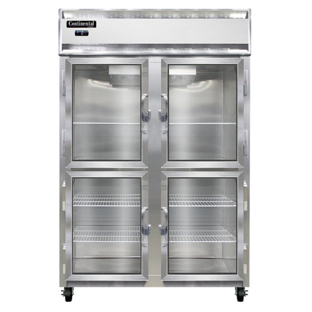 Continental Refrigerator 2FNSAGDHD Freezer Display Two-section