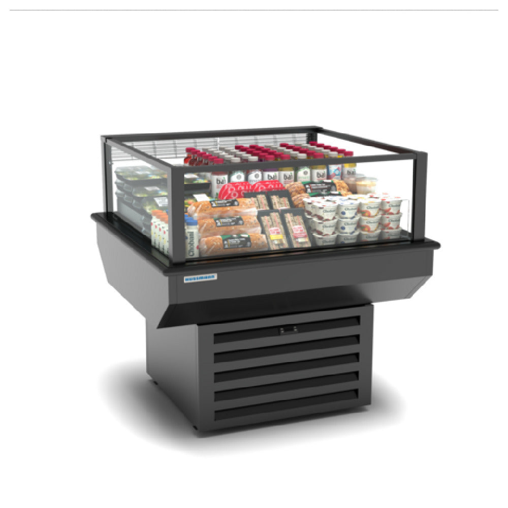 Hussmann SIM-3AA - EVOLVE Open Island Mobile Merchandiser, Self-service, 3' X 3' Display Area