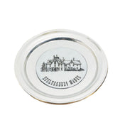 Bon Chef 1096IVYSPKLD Show Plate 11" Narrow Rim With Center Tile