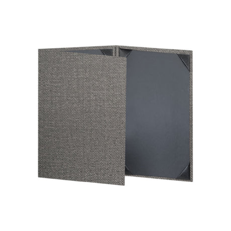 Risch MILAN-3V 5.5X8.5 Milan Hardback Simulated Woven Vinyl Menu Cover (specify Color)