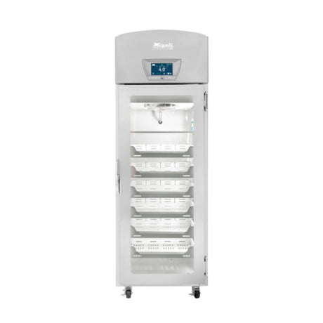 Migali Industries EVOX-1RG-PH Medical-Grade Refrigerator 20.2 Cu. Ft. Capacity Single Glass Door
