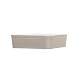 Cal Mil 24131-10-102 Bento Box 10.5"W X 10.5"D X 3"H Square