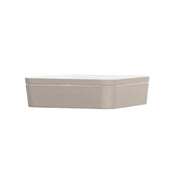 Cal Mil 24131-10-102 Bento Box 10.5"W X 10.5"D X 3"H Square