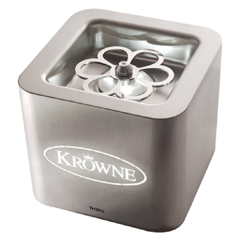 Krowne KR-LC2GF-TT-E Krowne Royal Series Countertop Cube Liquid CO2 Glass Chiller With Extended Lines