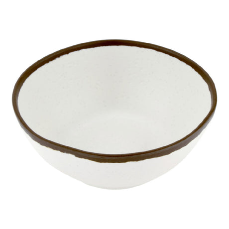 GET Enterprises B-303-CRM Pottery Market™ Salad Bowl 1 Qt. (1.2 Qt. Rim Full) 7" Dia. X 2-1/2"H