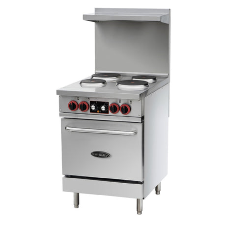 Serv-Ware SWER-24 - Serv-Ware - Electric Cooking - 24" Electric Range With Four (4) Plate Burners