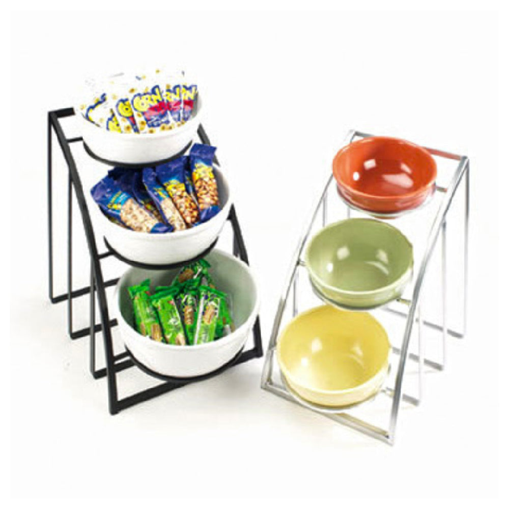 Cal Mil 1712-10-13 Mission Style Bowl Display Frame Only 12"W X 19"D X 17-1/2"H