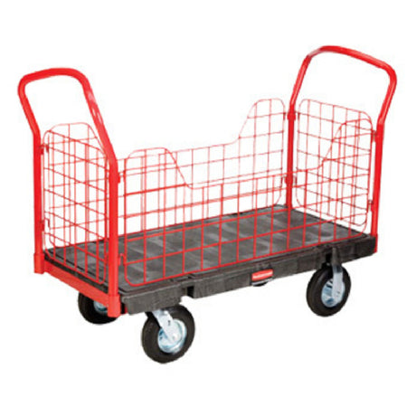 Rubbermaid FG448600BLA - Platform Truck, Side Panel, 24" X 48"