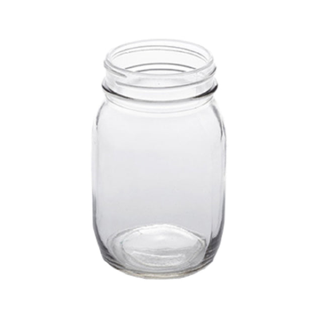 American Metalcraft MJ17 Mason Jar 17 Oz. 3-3/8" Dia. X 5-3/8"H