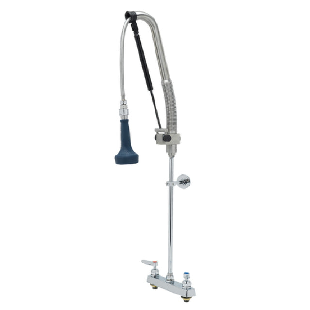 T&S Brass B-5120-CR-B8P EasyInstall DuraPull Pre-Rinse Unit Deck Mount 8" Center