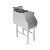 GSW USA BS-BS2412 Blender Station 12"W X 24"W X 33-14"H 7" Deep Sink