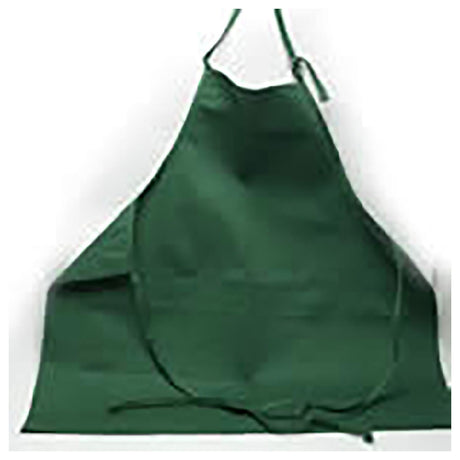 Royal Industries RBA 438 G PKT Bib Apron 32" X 28" Poly Cotton Blend