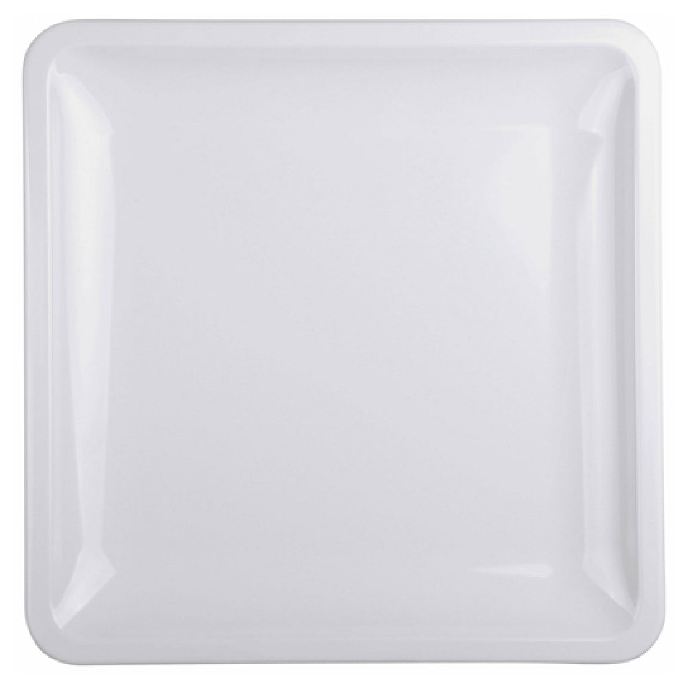 GET Enterprises M12118SQ-W Elite Global Solutions Platter 12"L X 12"W X 1-1/8"H Square