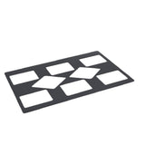 Bon Chef 52150DKBLU - E Z Fit Custom Cut Tile, Double Size, 25-1/2" X 20-13/16"