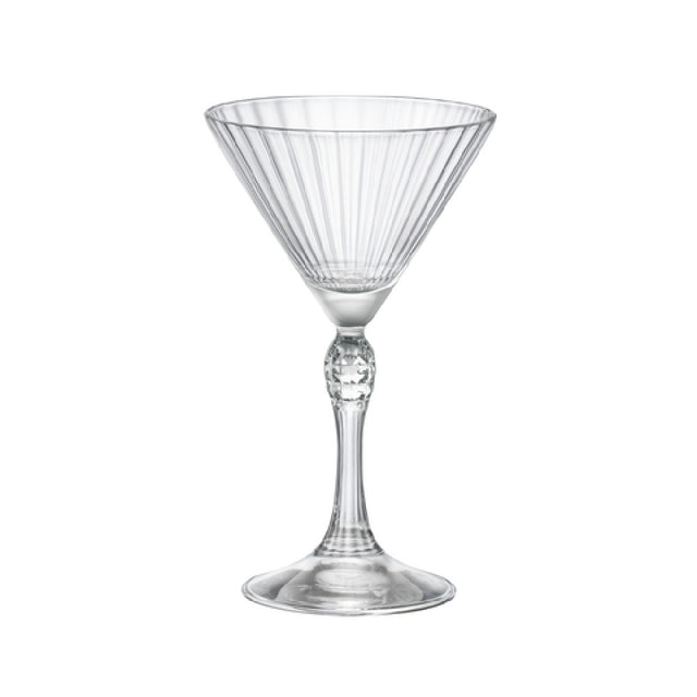 Steelite 49202Q951 Small Martini Glass 4-1/2 Oz. (H 6-1/4" M 3-5/8" T 3-5/8" B 2-3/4") Clear