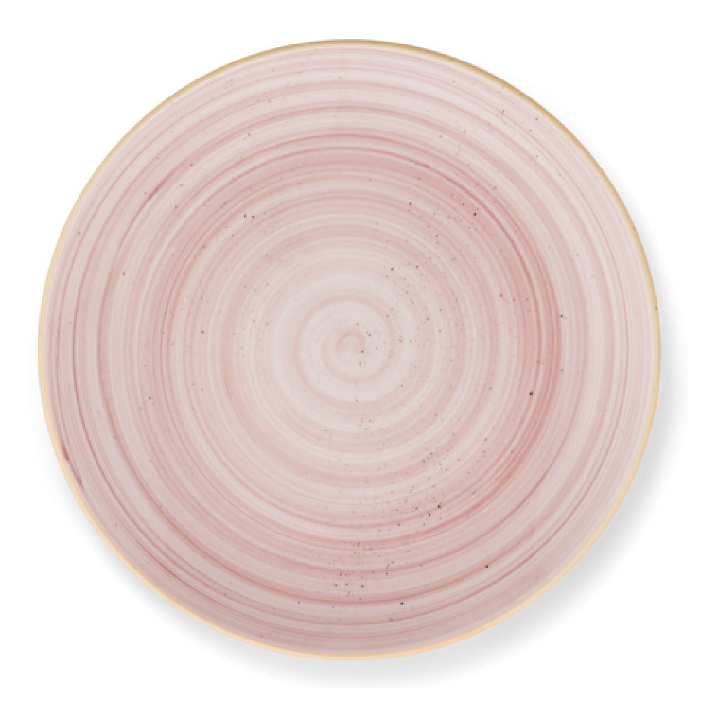 Bon Chef 2060024P-R Tavola Coupe Plate 10.25" Dia. X 1.125"H Alumina Vitrified