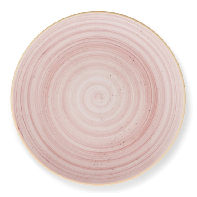 Bon Chef 2060024P-R Tavola Coupe Plate 10.25" Dia. X 1.125"H Alumina Vitrified