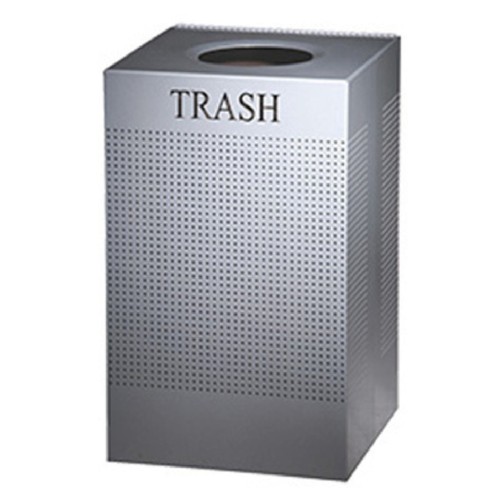 Rubbermaid FGSC18EPLSM - Silhouette Indoor Receptacle, 20 Gallon, 19" X 19" X 32"H