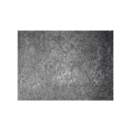 Risch TABLEMAT-MET 15X11 Brushed Metallic Faux-leather Table Mat (specify Color)
