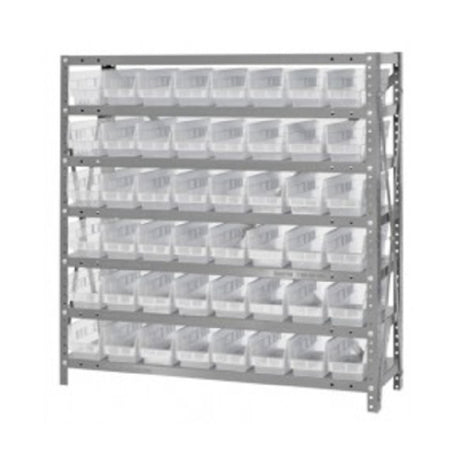 Quantum 1839-103CL Shelving Unit 18"D X 36"L X 39"H Heavy Duty