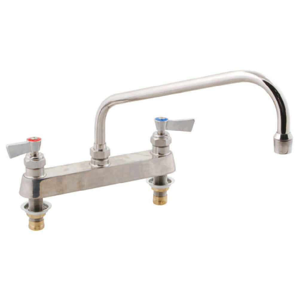 Fisher Manufacturing 57665 Faucet 8"dk12"sp S/s