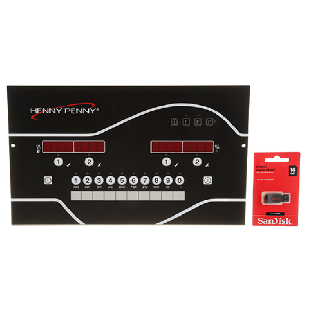 Henny Penny 140402 Control Board Eeg 25x W/ Thumb Drive