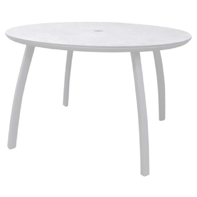 Grosfillex UT48C096 Sunset Outdoor Table 48" Dia. X 29"H Round