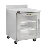 Traulsen CLUC-27R-GD-WTR - Dealer's Choice CLUC Series Compact Undercounter Refrigerator With Work Top