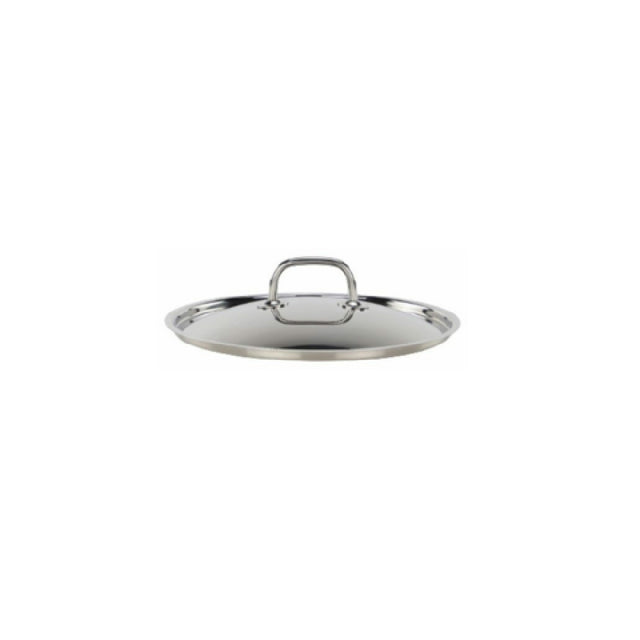 Tuxton WSZW-102 TUXSTEEL 10-1/4" Lid 10.25" Dia. Stainless Steel