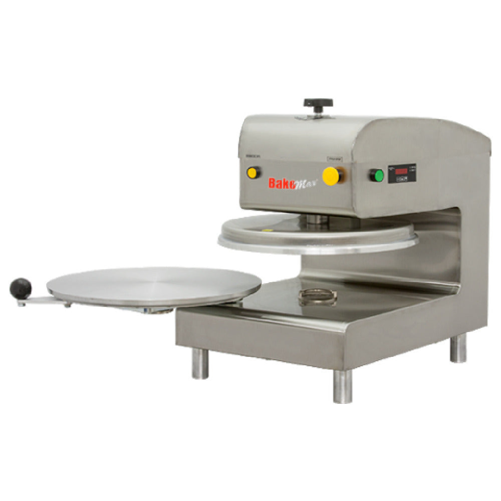 BakeMax BMDXESS Pizza Dough Press Electro-mechanical Automatic 18" Diameter