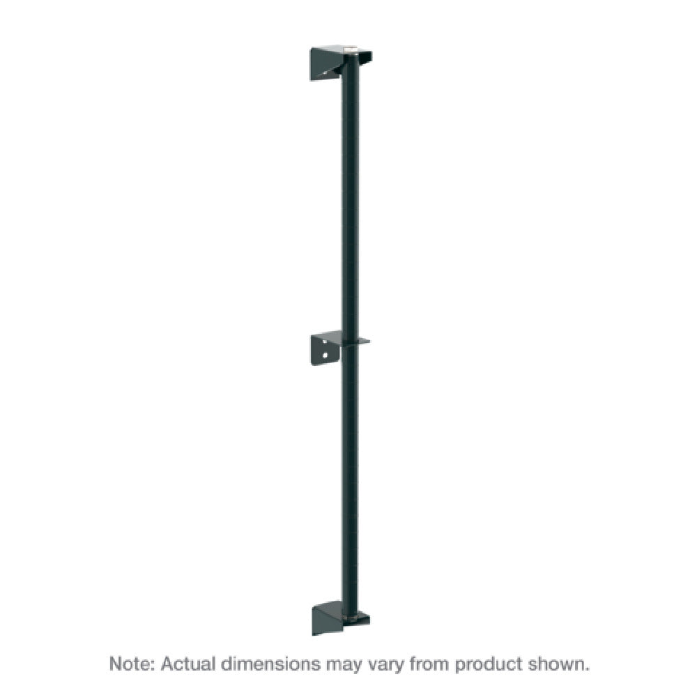 Metro 63PDFK3 Post & Mounting Brackets For Super Erecta® Wall Mount Consists Of (1) Double Footed Post (2) End Brackets (BESK3) & (2) Intermediate Brackets (BCSK3)