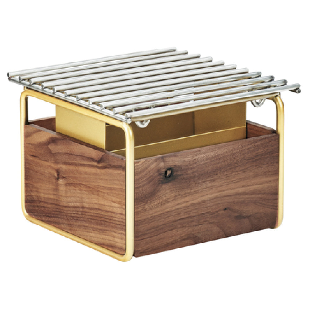 Cal Mil 3711-46 Mid-Century Chafer Alternative 12"W X 12"D X 7-1/4"H Square