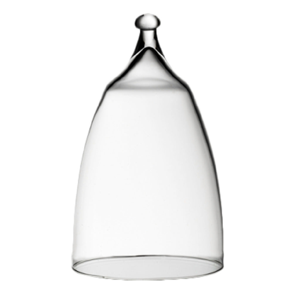 Steelite 4819R380 Cloche 5-1/2" H (3-1/4" M 3-1/4" B) Round Glass