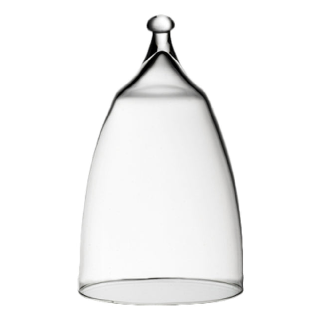 Steelite 4819R380 Cloche 5-1/2" H (3-1/4" M 3-1/4" B) Round Glass
