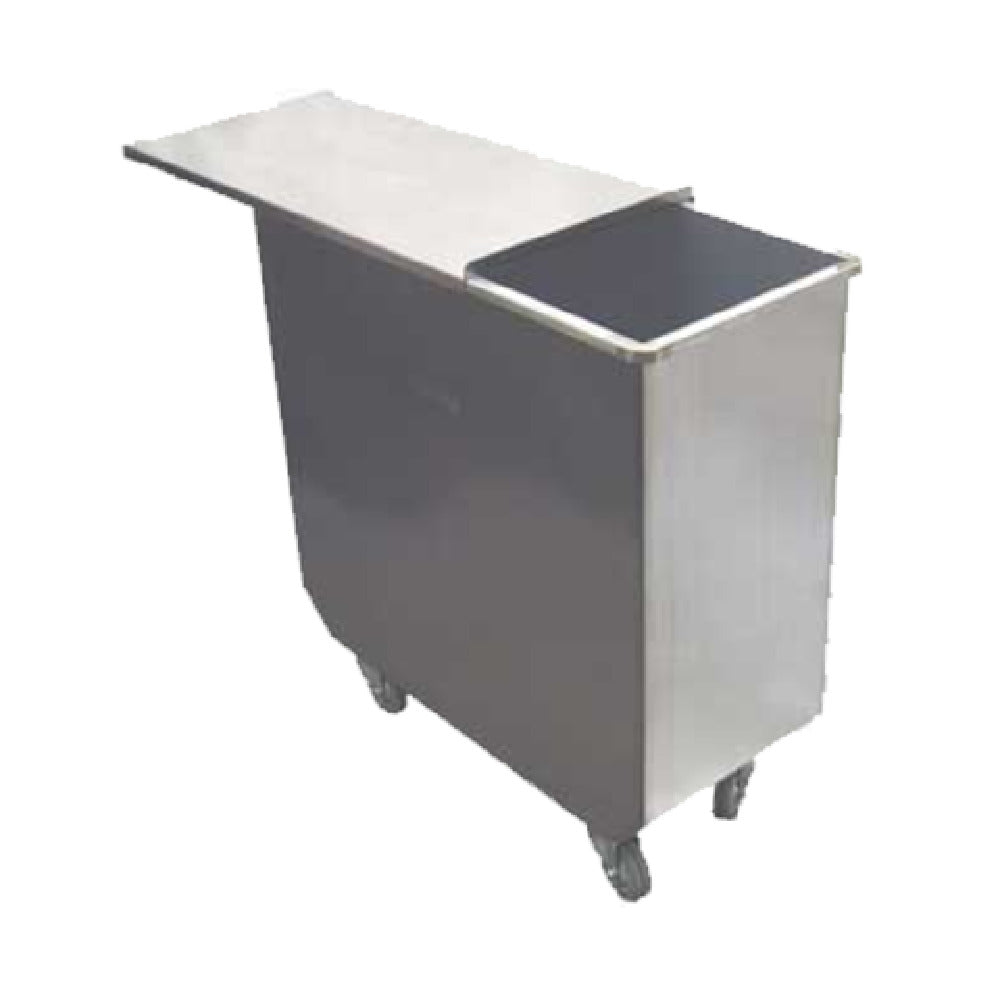 GSW USA DN-FB100 Flour Bin 100 Qt./25 Gal 13-1/4"W X 28-1/4"L X 23"H