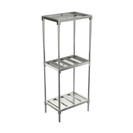 Winholt BKR-302076 - Beer Keg Rack, All Welded Heavy Duty Aluminum Construction, E-channel