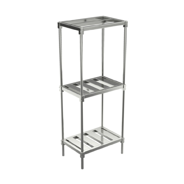 Winholt BKR-302076 - Beer Keg Rack, All Welded Heavy Duty Aluminum Construction, E-channel