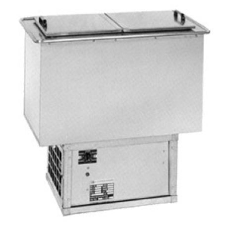 Atlas Metal WDF-L Slim-Line Ice Cream Freezer Drop-in Type With Self-contained Refrigeration