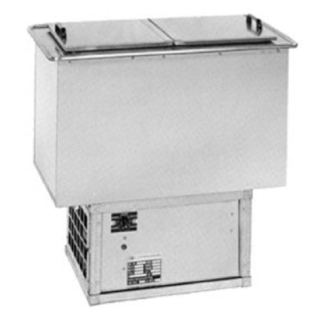 Atlas Metal WDF-L Slim-Line Ice Cream Freezer Drop-in Type With Self-contained Refrigeration