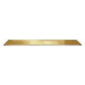 Micro Matic DP-120DSSPVD-51-P Surface Mount Drip Tray 51"W X 5"D X 3/4"H With 3-1/2" Drain Nipple