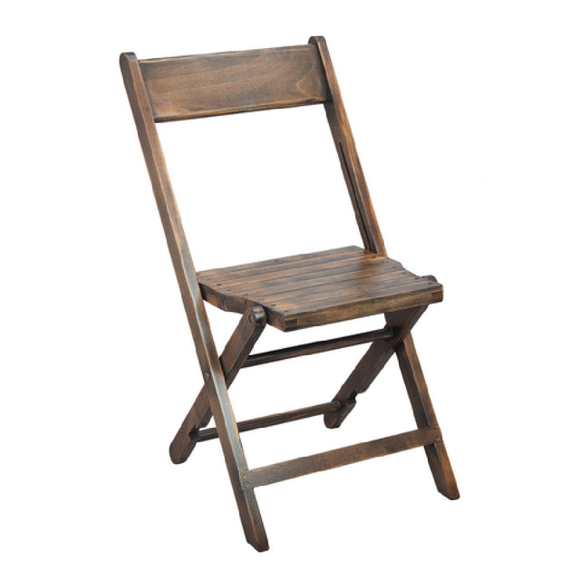 Flash Furniture 4-WFC-SLAT-AB-GG Folding Chair 500 Lb. Weight Capacity 16"W X 19-1/2" D X 29-1/2" H