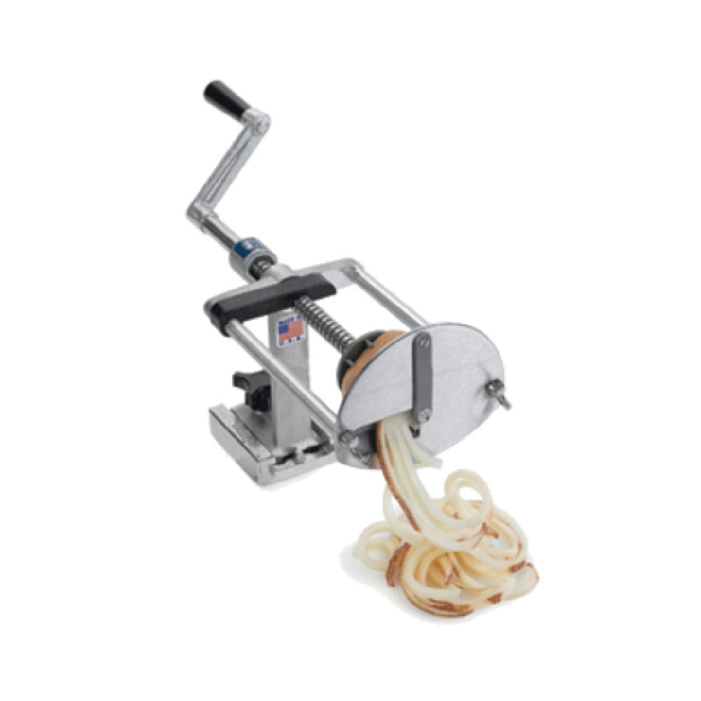 Nemco 55050AN Spiral Fry™ Potato Kutter Manual Mounts Securely On Any Flat Surface For Left Or Right Handed Operation