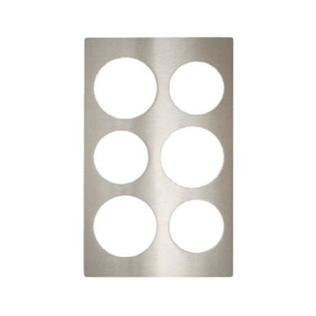 GET Enterprises 82722B4 Tile 21-11/16" X 13-1/4" With Three Large And Three Small Round Cut-outs