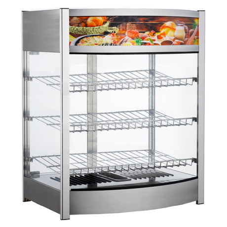 DoughXpress DXP-DW25 (11034) BakeryXpress Heated Display Case Countertop 25"W