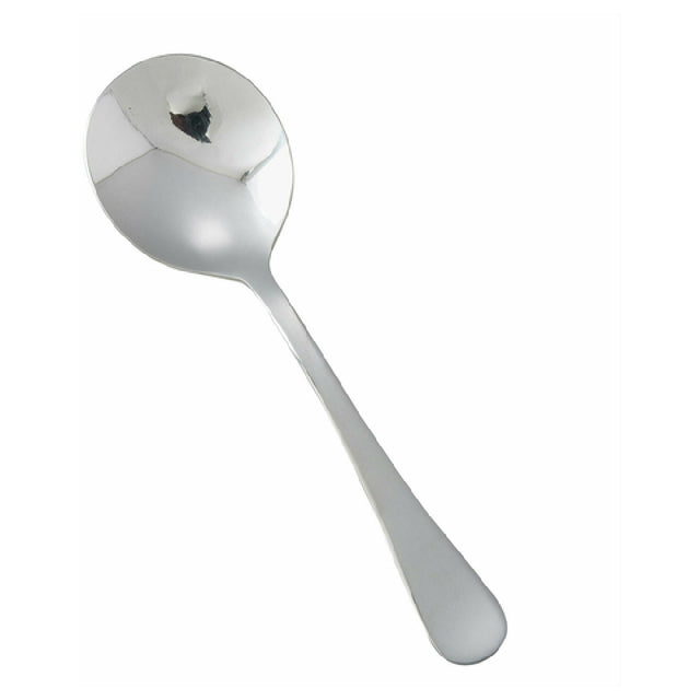 Winco 0026-04 Bouillon Spoon 5-7/8" 18/0 Stainless Steel