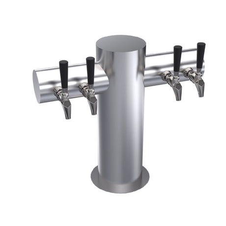 Krowne KMT-4S Krowne Max-T Style Tower Four Faucets Handles And Faucets Not Included