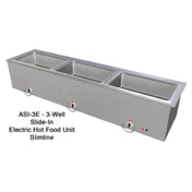 Duke ASI-3ESL_208/60/3 Slimline Hot Food Unit Slide-in Electric