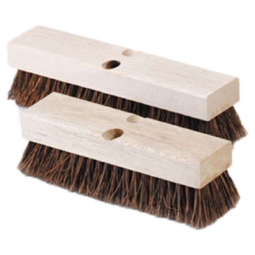 Royal Industries BR DECK 10 Deck Brush 10" Palmyra Bristles