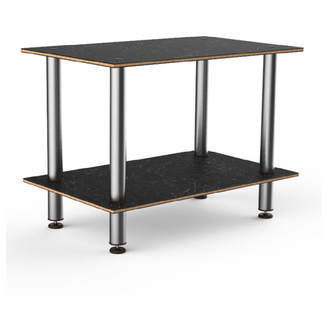 Steelite MGCMDX02MSXF Mogogo Buffet Solutions Modular Serving Table 2-tier 47" X 29-1/2" X 35"H