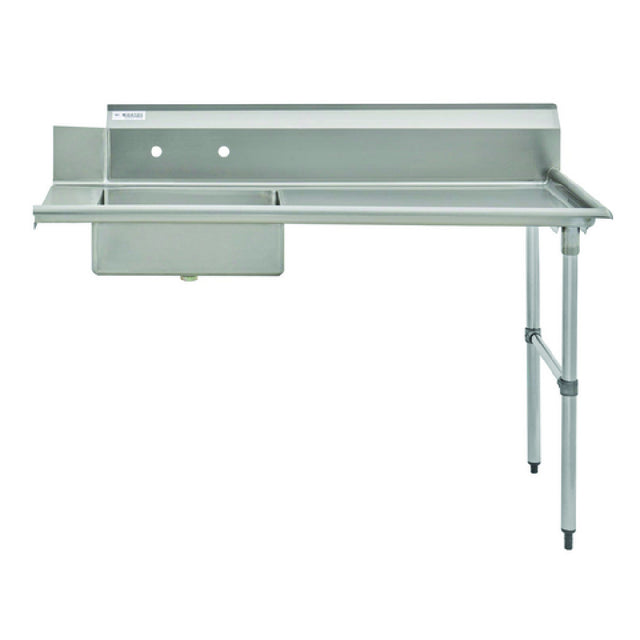 Hubert 80214 - Kratos Soiled/Dirty Dishtable, 60"W X 30"D X 44-3/4"H, (1) Compartment (1)